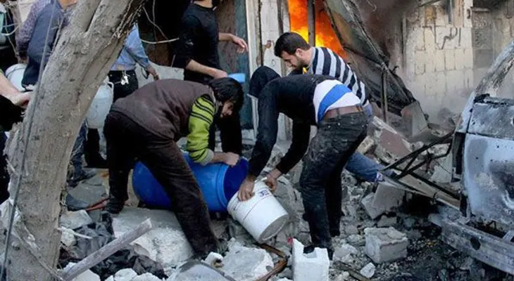 Ataques aéreos en Aleppo dejan al menos 10 niños muertos