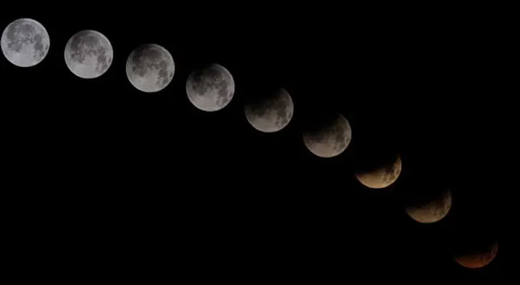 En imágenes: Así se vio la "Luna de Sangre", tras eclipse