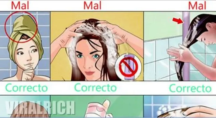 Has estado lavando tu cabello mal toda la vida. Esta es la forma correcta de hacerlo