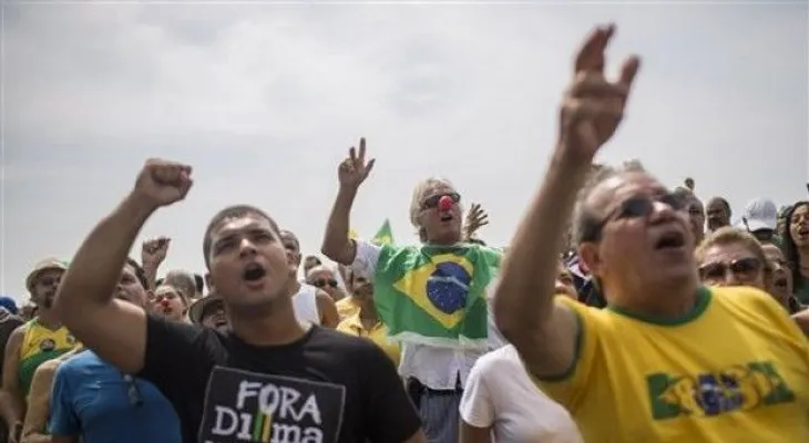 Brasil: Grandes manifestaciones contra presidenta Rousseff 