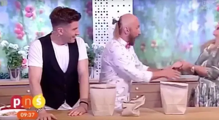 Un truco de magia fallido deja herida a una presentadora
