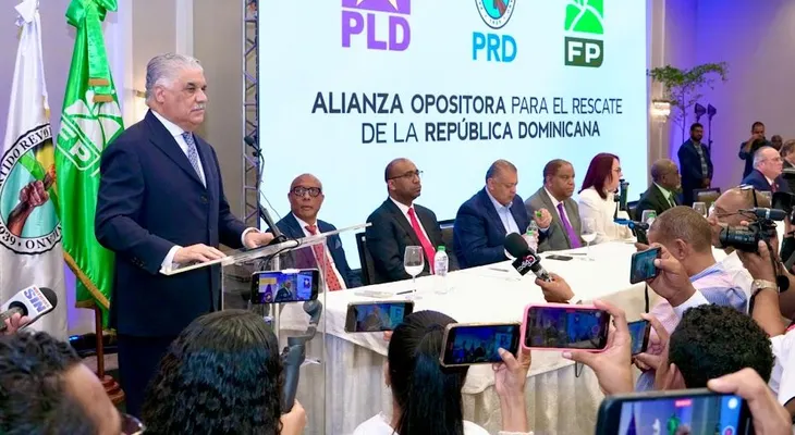 FP, PLD y PRM acuerdan respaldar en segunda vuelta, al candidato que no gane en primera