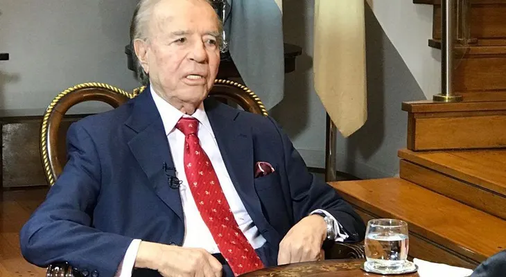Carlos Menem: "En todos los gobiernos, salvo el mío, hubo corrupción"