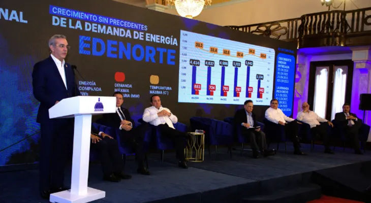 Abinader encabeza plan para mejorar sistema eléctrico