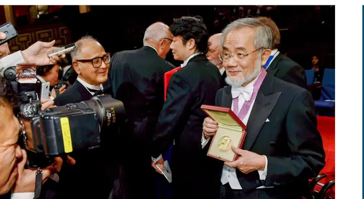 Yoshinori Ohsumi explica la autofagia, el reciclaje celular