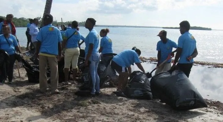 Retiran más de 100 camiones de algas de playas y litorales costeros de RD