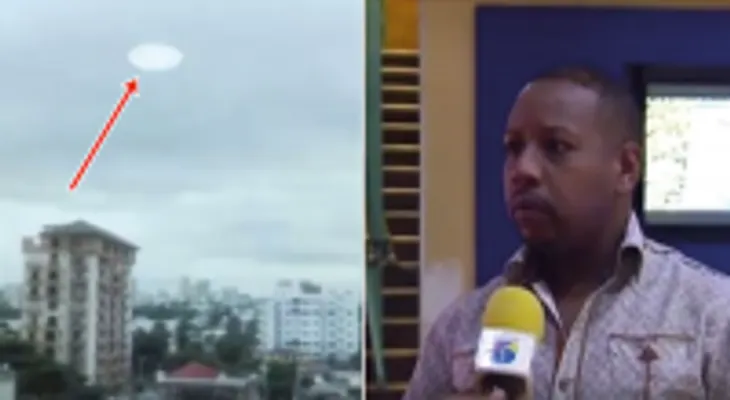 Hombre dice haber visto un platillo volador en el Malecón de Santo Domingo, RD