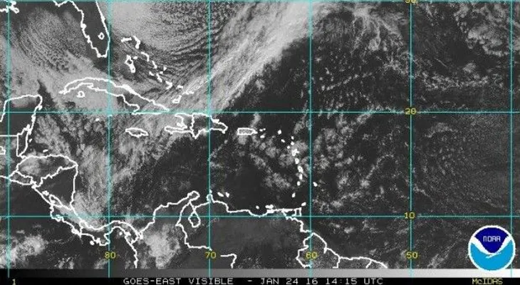 Habrá lluvias en 48 horas por sistema frontal proveniente de Haití