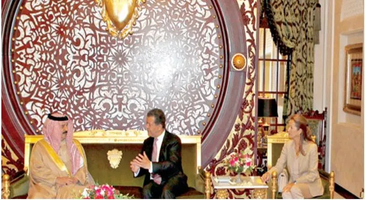 Rey de Bahrein  recibió al expresidente Leonel Fernández