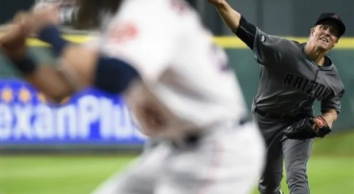 Zack Greinke poncha a 11 en triunfo sobre Astros