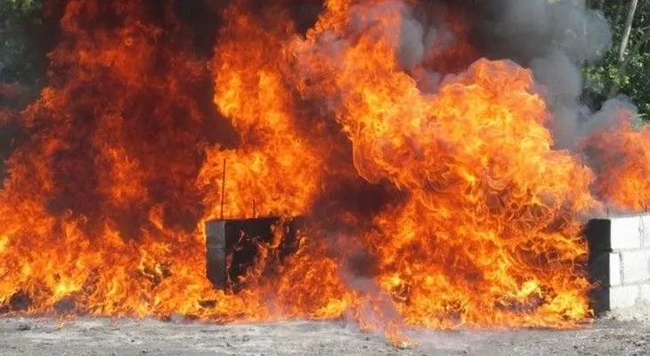 Procuraduría incinera 836 kilos de drogas