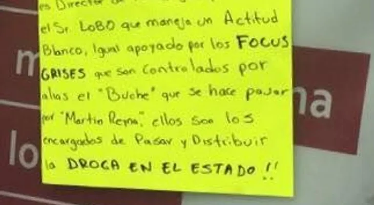 Encuentran presunto narcomensaje en Francisco de Montejo 
