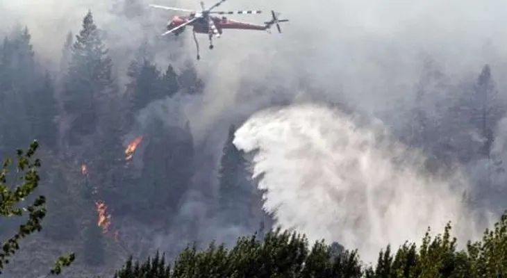 Evacuan más de de 2.200 viviendas en EE.UU. por incendios forestales