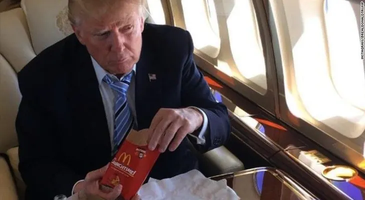 La dieta del presidente y lo que dice sobre Estados Unidos