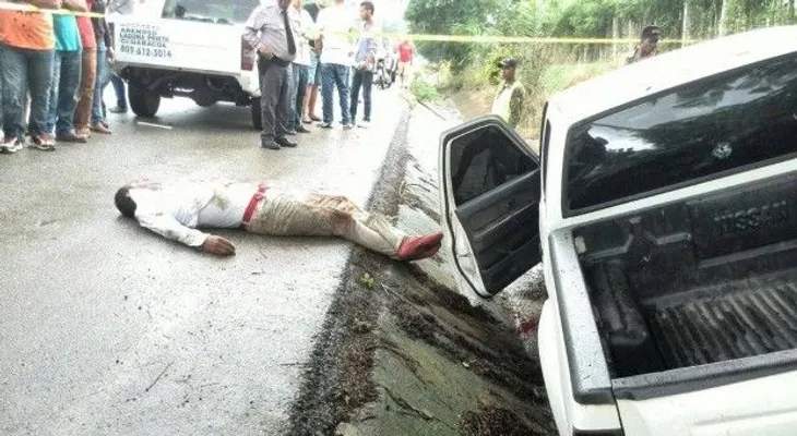 Matan hombre desde camioneta en marcha en Cotuí