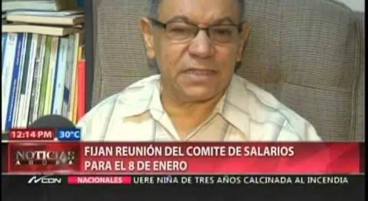 Comité de Salario fija para el 8 de enero reunión para alza salarial 