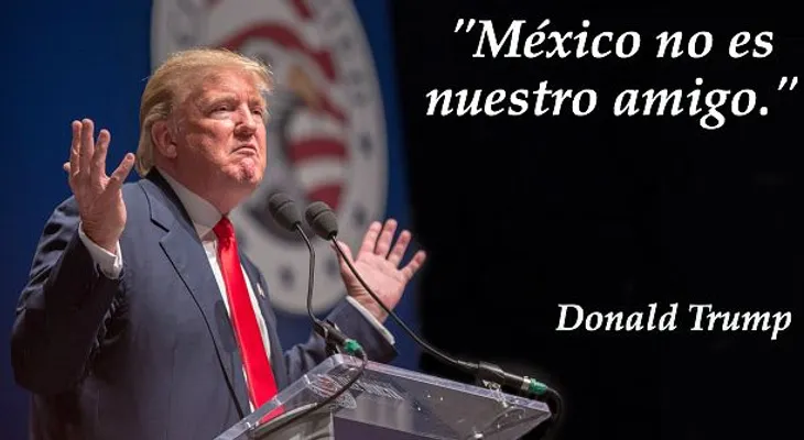 Cuando Donald Trump sube, el peso mexicano cae