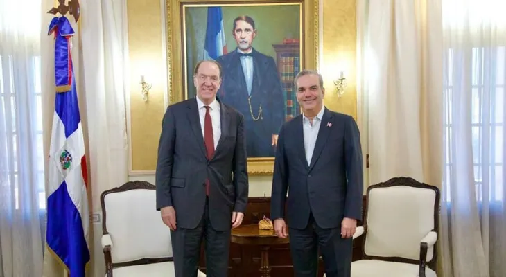 Visita del presidente del Banco Mundial evidencia confianza en el desempeño económico del Gobierno dominicano