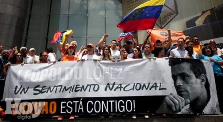 Venezolanos protestan contra Maduro en la ONU 