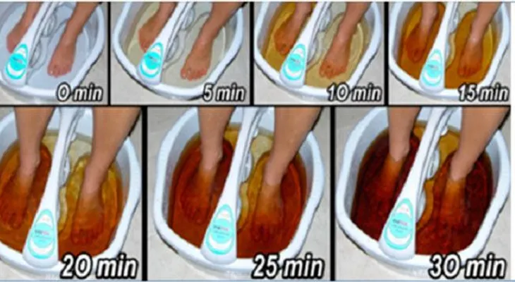 Cómo desintoxicar el cuerpo a través de los pies ! 