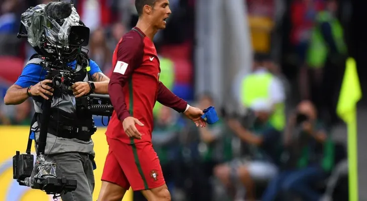 "Son muy malos": Cristiano a Pepe durante el partido con México