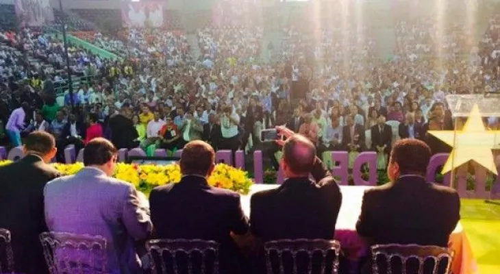 Inicia acto proclamación de Danilo como candidato presidencial del PLD