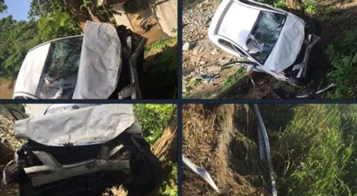 Carro cae en un río y muere Marianela Suárez, quien era uno de cinco ocupantes