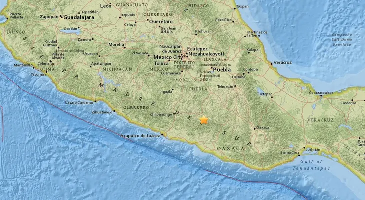 Sismo de magnitud 5,2 sacude el suroeste de México
