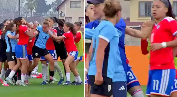 Chile Sub 20 femenina vence 2-1 a Uruguay en amistoso marcado por pelea final