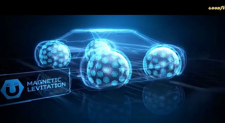 Neumáticos esféricos de levitación: las llantas futuristas para tu coche