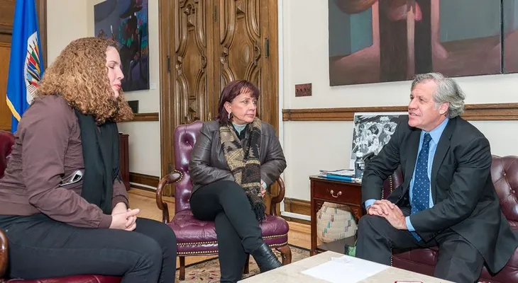 Luis Almagro recibe viuda y a la madre de Óscar Pérez, opositor venezolano ejecutado por dictadura de Maduro