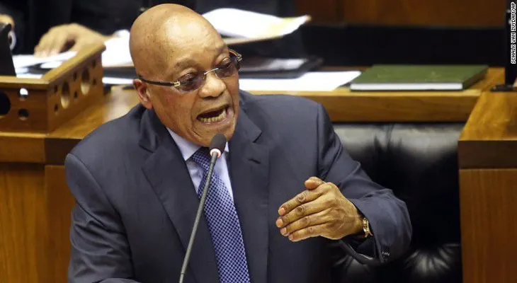 El peor día del presidente de Sudáfrica Jacob Zuma