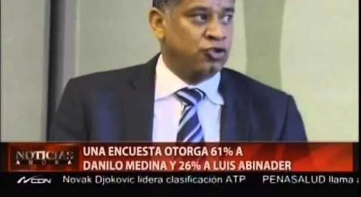 Encuesta da 61% a Danilo y un 26% a Abinader