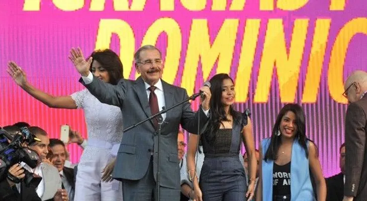 Danilo celebra su triunfo electoral