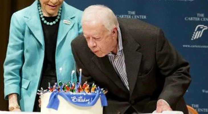 Jimmy Carter celebra su 90mo cumpleaños 