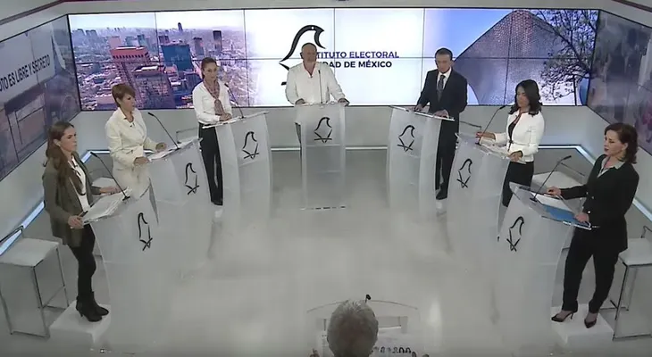 #DebateChilango, así fue el primer encuentro de los candidatos a la jefatura de gobierno de CDMX