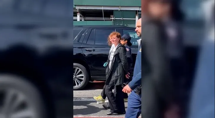 Susan Sarandon y Hannah Einbinder detenidas en protesta contra Netanyahu durante la Asamblea General de la ONU