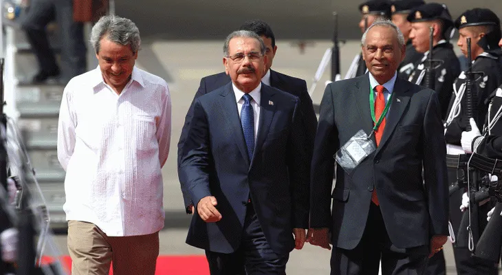 Danilo Medina llega a Veracruz para participar en cumbre