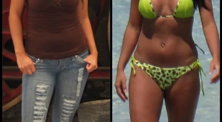 El antes y después impactante de la venezolana Michelle Lewin