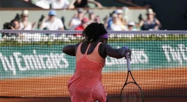 Serena Williams llega enferma a final de Roland Garros 