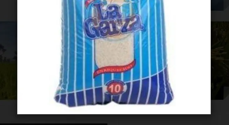 La Garza dice su arroz es 100% natural, ante mensajes cuestionando su calidad 