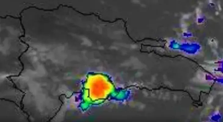 Lluvias y tormentas eléctricas afectan varias zonas del país; otras permanecen despejadas
