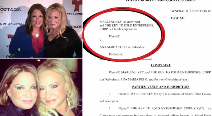 La expareja de María Polo, Marlene Key, la demanda por el nombre de "Caso Cerrado"
