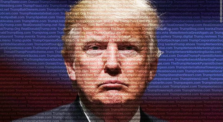 ¿Por qué Trump tiene más de 3.000 sitios web?