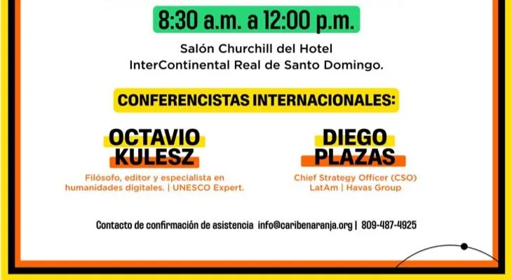 Invitación a Foro Caribe Naranja 2026