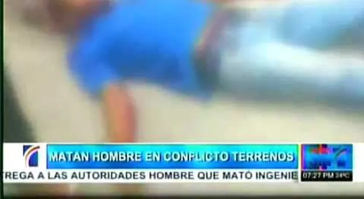 Hombre ultimado a disparos por disputas de terrenos en Santo Domingo, RD
