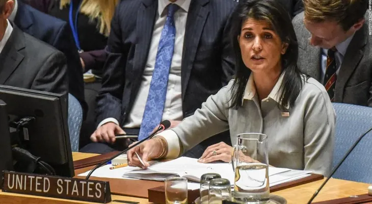 Embajadora de EE.UU. en la ONU quiere que sean escuchadas mujeres que acusan a Trump