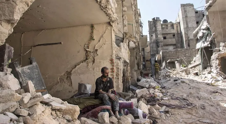 Al menos 12 niños murieron tras bombardeos aéreos cerca de Alepo en Siria