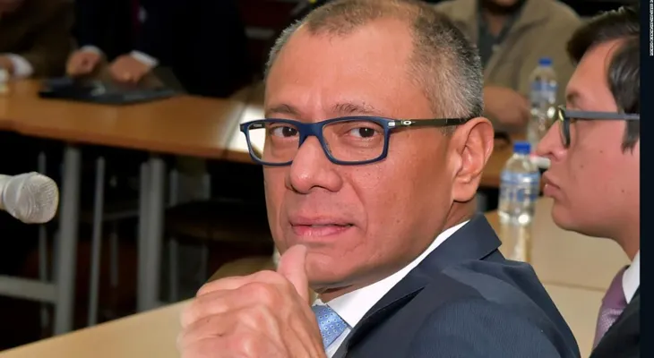 Sentencian a 6 años de prisión al vicepresidente suspendido de Ecuador Jorge Glas