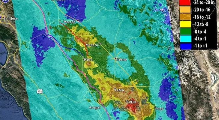 La NASA lo confirma: California se hunde y pone en peligro a millones de personas